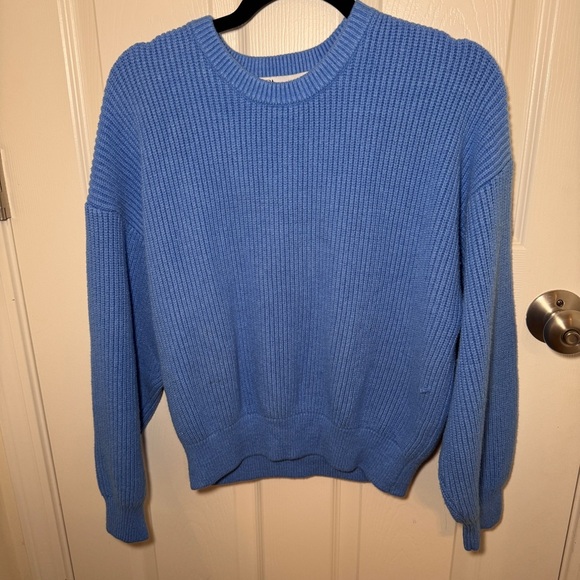 Zara Cerulean Blue Sweater - Picture 3 of 10
